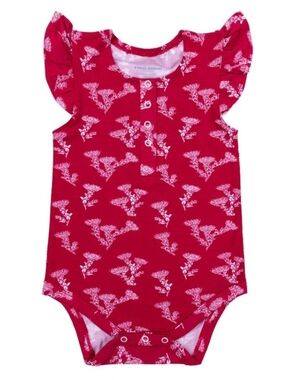 Coco Moon Flutter Sleeve Onsie Ohia Lehua